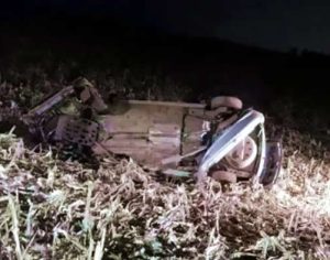 Casal de idosos morre em grave acidente na PR-445 perto da Warta
