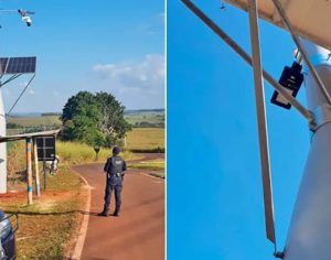 Defesa Social instala torre de monitoramento em distritos de Londrina