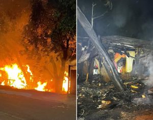 Policiais salvam idosa e prendem incendiário de casas em Londrina