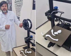 Pesquisadores da UEL criam prototipagem que barateia prótese craniana