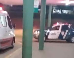 Homem em surto ‘furta’ ambulância do SAMU em UPA de Londrina