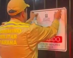 Operação de fiscalização interdita bar e boate adulta em Londrina