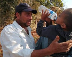 Menino de 2 anos passou duas noites na mata sem ferimentos graves