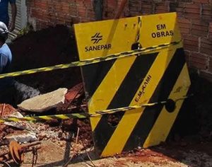 Rompimento de rede afeta abastecimento de água na Zona Sul de Londrina