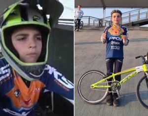 Londrinense de 11 anos se torna vice-campeão brasileiro de BMX Racing