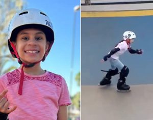 Londrinense Rafinha de 8 anos representa o Brasil no Mundial de Patins