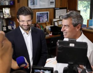 Belinati e Amaral fazem primeira reunião para discutir transição