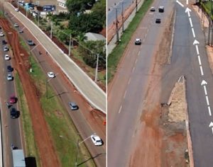 Trânsito da Tiradentes tem nova mudança em trecho de obra do viaduto