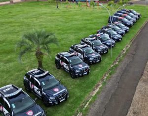 Prefeitura de Londrina entrega mais cinco viaturas SUV para a GM
