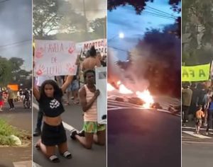 População protesta contra morte de jovens em ação policial; veja imagens