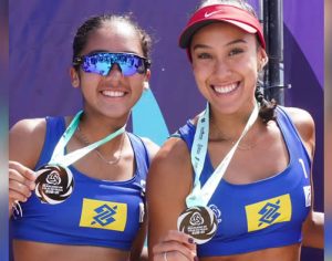 Londrinense leva bronze em etapa do Circuito de Vôlei de Praia Sub-21