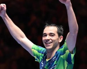 Histórico! Hugo Calderano é campeão da Copa do Mundo de Tênis de Mesa