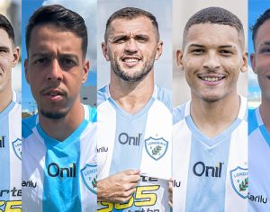 Londrina SAF apresenta cinco reforços para a Série C; conheça os atletas