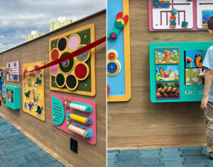 Londrina tem o 1º Painel Sensorial externo em condomínio no Brasil