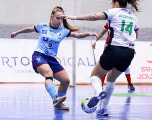 Londrina vence o Malgi-RS por 3 a 1 e respira na Liga Feminina de Futsal
