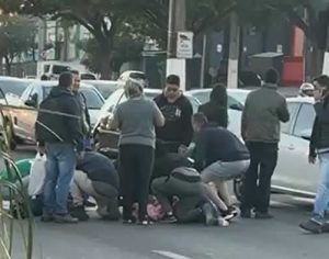 Londrina: menina de 2 anos é internada após ser atropelada com a mãe
