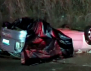 Acidente com quatro veículos deixa jovem morto e oito feridos em Londrina