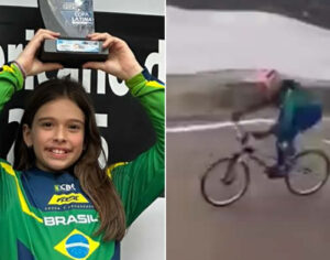 Londrinense Sophia é campeã sul-americana de BMX Racing na Argentina