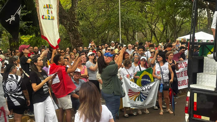 protesto ato blindagem londrina