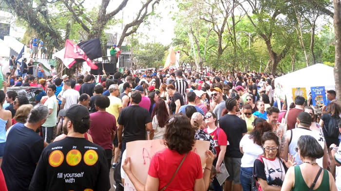 protesto ato blindagem londrina