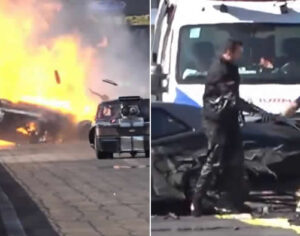 Vídeo: piloto londrinense sofre grave acidente e sai do carro andando