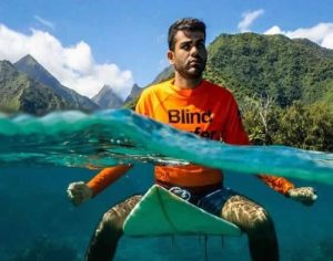 Surfista cego de ondas gigantes terá palestra gratuita em Londrina