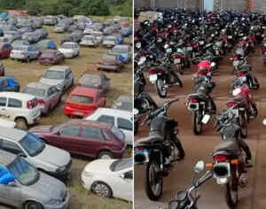 CMTU realiza leilão de mais de 470 carros e motos; saiba como participar