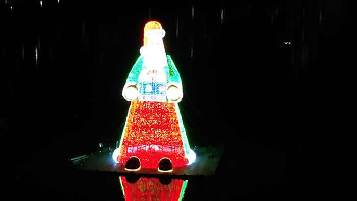 papai noel lago igapo