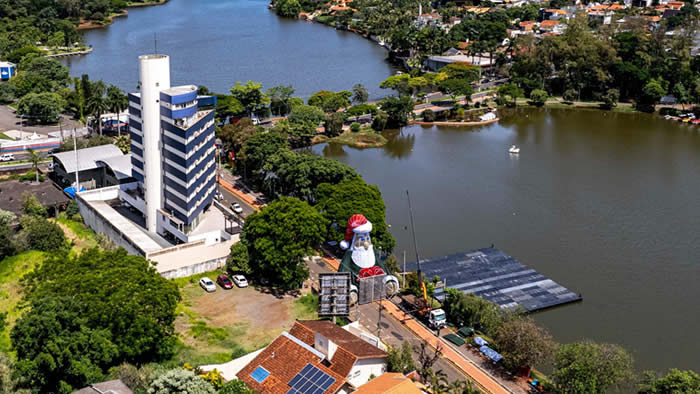 papai noel gigante londrina