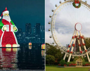 Natal de Londrina terá roda-gigante no Calçadão e grande Papai Noel no Igapó