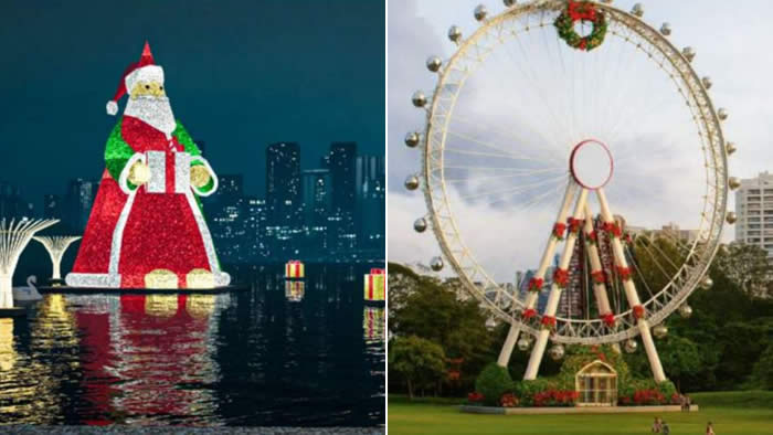 natal papai noel roda gigante londrina