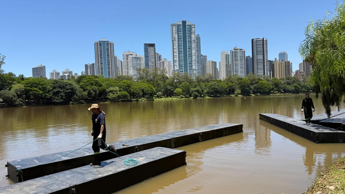 papai noel lago igapo