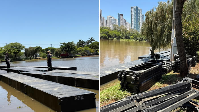 papai noel lago igapo