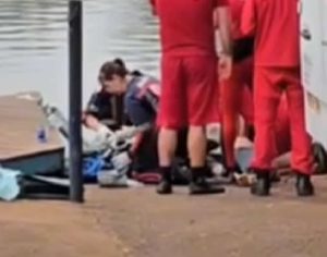 Homem é resgatado após se afogar por dez minutos no Lago Igapó