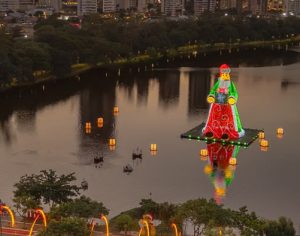 Papai Noel do Igapó entra para o Guinness Book como o maior do mundo