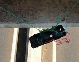 Esquadrão antibombas detona objeto suspeito em passarela de Cambé