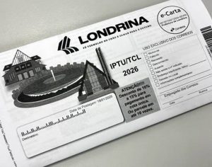 IPTU 2026 começa a ser enviado em Londrina; confira as mudanças