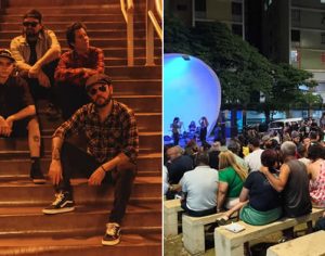 Banda GAF leva clássicos do Charlie Brown Jr para o ‘Sextou na Concha’