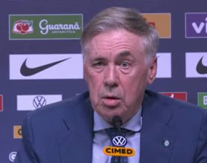 Sem Neymar, Ancelotti divulga convocação da Seleção para amistosos