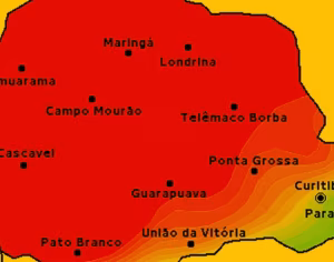 Paraná registra quase 40ºC neste domingo; veja as cidades mais quentes