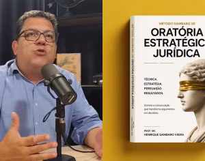 Henrique Gambaro lança livro sobre oratória para advogados em Londrina